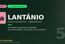 Lantanio das areias monaziticas brasileiras: o primeiro lantanideo que abre as terras raras amazonicas