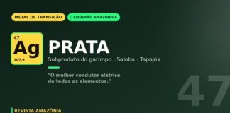 Prata amazônica: o melhor condutor elétrico do mundo aparece como subproduto silencioso do ouro e do cobre