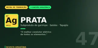 Prata amazônica: o melhor condutor elétrico do mundo aparece como subproduto silencioso do ouro e do cobre Prata amazônica: o melhor condutor elétrico do mundo aparece como subproduto silencioso do ouro e do cobre