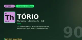 Tório das areias monazíticas amazônicas: o combustível nuclear alternativo escondido no litoral norte Tório das areias monazíticas amazônicas: o combustível nuclear alternativo escondido no litoral norte