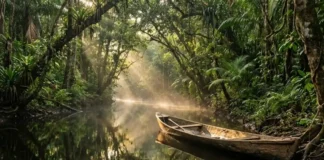 Como o termo igarapé revela o profundo mapeamento hidrográfico feito pelos povos indígenas na Floresta Amazônica