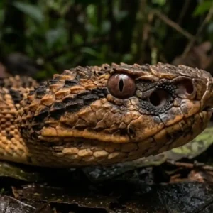 Como a surucucu-pico-de-jaca utiliza sensores térmicos ultraprecisos para dominar a escuridão profunda da Floresta Amazônica
