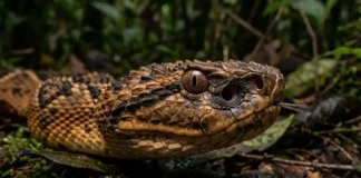 Como a surucucu-pico-de-jaca utiliza sensores térmicos ultraprecisos para dominar a escuridão profunda da Floresta Amazônica