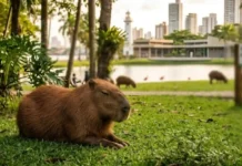 Capivara: O Gigante Dócil que Guarda um Perigo Surpreendente em Parques Urbanos