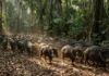 Como as manadas de queixada e a engenharia florestal da Amazônia protegem o equilíbrio ecológico das florestas tropicais