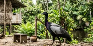 Como o jacamim utiliza vocalizações estridentes e comportamento territorial para atuar como cão de guarda nas comunidades da Amazônia Como o jacamim utiliza vocalizações estridentes e comportamento territorial para atuar como cão de guarda nas comunidades da Amazônia