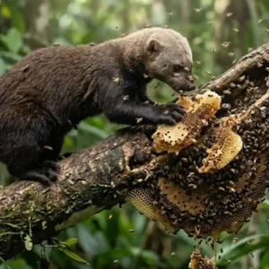 Como a irara amazônica invade colmeias de abelhas africanizadas utilizando uma resistência impressionante a centenas de ferroadas