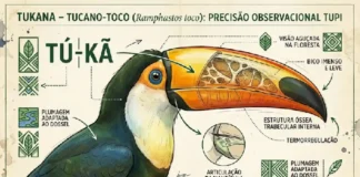 Ciência linguística tupi como a palavra ‘tucano’ revela a precisão observacional dos povos originários sobre a fauna brasileira