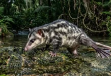Como a rara cuíca-d’água evoluiu como o único marsupial das Américas com membranas natatórias adaptadas aos riachos da Amazônia