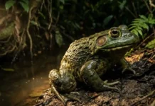 Como a rã-touro invasora ameaça a biodiversidade nativa da Amazônia ao devorar espécies endêmicas de anfíbios e insetos