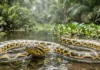 Como a sucuri-amarela da Amazônia difere da verde em tamanho e hábitat revelando a diversidade oculta das anacondas brasileiras