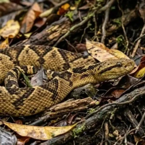 Como a temida surucucu-pico-de-jaca atinge três metros e domina o ecossistema da floresta amazônica com sua biologia única