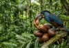 Como o jacuçara e as palmeiras da Amazônia mantêm um pacto ecológico que desafia a gravidade e o tamanho das sementes