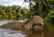 Como a onça-pintada se tornou o único grande felino do planeta especialista em dominar répteis e rios na Amazônia