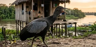 Como o jacamim atua como alarme biológico em comunidades ribeirinhas e protege a rica biodiversidade da floresta amazônica