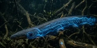 Como os peixes elétricos coordenam milhares de células biológicas em série para gerar descargas de 860 volts nos rios escuros