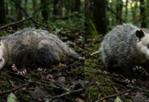 Mecanismo neurológico da tanatose permite ao gambá simular a própria morte com secreção fétida para desarmar predadores na natureza