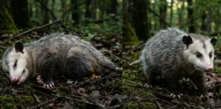 Mecanismo neurológico da tanatose permite ao gambá simular a própria morte com secreção fétida para desarmar predadores na natureza Mecanismo neurológico da tanatose permite ao gambá simular a própria morte com secreção fétida para desarmar predadores na natureza