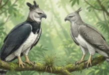 Gavião real falso mimetiza plumagem da harpia e cria confusão visual que desafia censos de aves na floresta amazônica