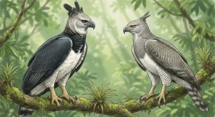 Novo Projeto - 2026-06-26T084357.638 Gavião real falso mimetiza plumagem da harpia e cria confusão visual que desafia censos de aves na floresta amazônica