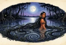 Lenda da Iara reflete a cosmovisão ribeirinha e o respeito ecológico às forças e correntezas mortais dos rios da Amazônia