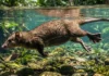 Único marsupial aquático do mundo veda bolsa com esfíncter muscular e cria submarino biológico na Amazônia