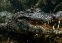 Répteo gigante da Amazônia usa superácido estomacal para derreter ossos e cascos de presas em poucas horas
