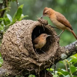 Engenharia alada mistura argila e fibras para erguer ninhos capazes de resistir a tempestades torrenciais Engenharia alada mistura argila e fibras para erguer ninhos capazes de resistir a tempestades torrenciais