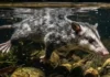 Único marsupial semiaquático do mundo usa “sonar tátil” nos bigodes para caçar às cegas em rios escuros