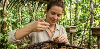 O caminho do mel nativo como os meliponicultores do Pará transformam a criação de abelhas sem ferrão em roteiros de ecoturismo e alta gastronomia O caminho do mel nativo como os meliponicultores do Pará transformam a criação de abelhas sem ferrão em roteiros de ecoturismo e alta gastronomia