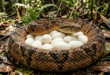 Maternidade de sangue-frio os segredos evolutivos por trás do cuidado parental da surucucu-pico-de-jaca na Amazônia