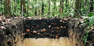 O ouro negro da floresta como a Terra Preta de Índio mantém sua fertilidade milenar graças ao biocarvão e fragmentos de cerâmica O ouro negro da floresta como a Terra Preta de Índio mantém sua fertilidade milenar graças ao biocarvão e fragmentos de cerâmica