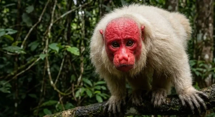 Coloração da face do uacari-vermelho atua como indicador de saúde e determina o sucesso reprodutivo na Amazônia
