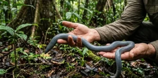 Minhocas gigantes de até dois metros habitam solo amazônico e processam toneladas de matéria orgânica por hectare