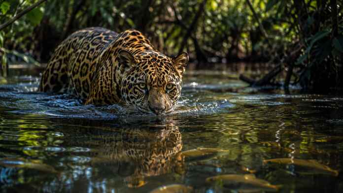 Eu achava que a onça-pintada evitava rios, até descobrir como o maior felino das Américas caça dentro da água Formato: primeira pessoa Interesses principais: esportes, animais, Amazônia e curiosidades Quando pensamos em um gato diante de um rio, a imagem mais comum é a de um animal que prefere manter as patas secas. Durante muito tempo, eu também imaginei que essa regra servisse para a onça-pintada. Não serve. O maior felino das Américas não apenas entra na água como pode atravessar rios, deslocar-se por regiões inundadas e procurar alimento perto das margens. Em determinados ambientes, a água não representa um obstáculo. Ela faz parte do território de caça. Essa habilidade ajuda a explicar por que a onça-pintada consegue ocupar áreas tão diferentes, das florestas amazônicas às grandes planícies inundáveis do Pantanal. A onça-pintada realmente sabe nadar? A onça-pintada é uma nadadora competente. Seu corpo forte permite enfrentar trechos de água e alcançar áreas separadas por rios e canais. Na Amazônia, onde a paisagem é atravessada por uma enorme rede hidrográfica, evitar completamente a água reduziria o espaço disponível para o animal. Rios, lagos, igapós e várzeas fazem parte do ambiente em que diversas populações vivem. A onça também pode encontrar alimento dentro da água ou em suas proximidades. Entre as presas possíveis estão peixes, quelônios, capivaras, jacarés e outros animais associados aos ambientes aquáticos. Isso não significa que toda onça passe o dia caçando dentro de rios. O comportamento varia conforme a região, a disponibilidade de presas e as características de cada indivíduo. O corpo da onça parece ter sido preparado para a explosão A onça-pintada não é conhecida por realizar longas perseguições em campo aberto. Sua estratégia depende, principalmente, da aproximação silenciosa e de ataques rápidos. Ela possui: musculatura muito desenvolvida; patas fortes; cabeça larga; mandíbulas poderosas; capacidade de se deslocar sem produzir muito ruído. Ao nadar, essa combinação permite que mantenha o corpo estável e avance mesmo carregando uma estrutura corporal pesada. Vista dessa maneira, a onça se aproxima de uma atleta de explosão. Ela combina força, equilíbrio, velocidade em curtas distâncias e habilidade para se mover em diferentes terrenos. A mordida da onça tem uma característica especial A onça-pintada possui uma das mordidas proporcionalmente mais fortes entre os grandes felinos. Essa força permite que perfure estruturas resistentes, como cascos e crânios de determinadas presas. É uma característica importante em ambientes onde há animais protegidos por couraças, escamas, ossos fortes ou cascos. Sua forma de matar também pode diferir daquela observada em outros grandes felinos. Enquanto leões e leopardos frequentemente sufocam a presa pela garganta, a onça pode atingir diretamente regiões do crânio. Mais uma vez, não existe uma única técnica usada em todas as situações. A espécie adapta seu ataque ao tamanho e ao tipo de presa. A água também pode proteger a onça Os rios não servem apenas como locais de passagem ou caça. Em determinadas circunstâncias, eles ajudam a separar áreas mais preservadas de regiões intensamente modificadas pela ação humana. O problema é que a própria água também pode se transformar em caminho para invasões, desmatamento, mineração, pesca predatória e ocupações irregulares. A onça-pintada precisa de territórios amplos e de uma quantidade suficiente de presas. Uma floresta aparentemente preservada, mas vazia de grandes e médios animais, dificilmente sustentará uma população saudável de grandes predadores. A fragmentação também pesa. Quando áreas naturais ficam pequenas e isoladas, as onças enfrentam dificuldades para se deslocar, encontrar parceiros e manter diversidade genética. Proteger a onça exige olhar além do próprio animal Depois de conhecer suas habilidades aquáticas, fica fácil enxergar a onça como uma criatura quase invencível. Mas força física não impede um animal de desaparecer. Para manter populações de onças, é necessário preservar: rios e margens; corredores entre fragmentos florestais; espécies que servem de alimento; grandes áreas naturais; relações mais seguras entre fauna e comunidades humanas. Eu imaginava que os rios fossem apenas obstáculos no caminho da onça-pintada. Na realidade, eles estão entre os elementos que ajudam a formar seu território, sua dieta e sua surpreendente maneira de sobreviver. Fontes editoriais: Sporum: Dispersando Curiosidades Biológicas e levantamento de títulos do Google Discover, no qual conteúdos sobre onças nadando e caçando em rios aparecem entre os exemplos de grande circulação.