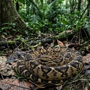 Surucucu-pico-de-jaca injeta grande volume de peçonha em uma única picada mas evita o confronto com seres humanos Surucucu-pico-de-jaca injeta grande volume de peçonha em uma única picada mas evita o confronto com seres humanos