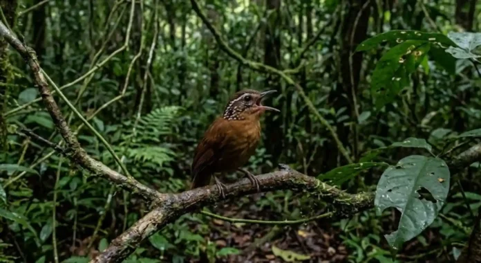 Novo Projeto - 2026-07-01T070835.209 Uirapuru incorpora cantos de outras aves em seu repertório e utiliza mimetismo vocal para demarcar território na Amazônia