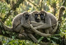 Organização social do muriqui-do-norte desafia modelos clássicos da primatologia com base na ausência de hierarquia e na cooperação pacífica