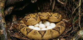 Surucucu-pico-de-jaca passa 60 dias em jejum estrito para chocar ovos e regular temperatura por termogênese muscular