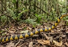 Caninana atinge velocidade de perseguição rara entre serpentes e destaca-se por caça ativa em vez de emboscada