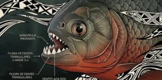 Origem tupi da palavra piranha traduz com exatidão a anatomia cortante do peixe mais temido dos rios brasileiros
