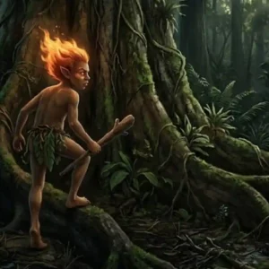 A pegada invertida como o mito do Curupira utiliza a geometria reversa para desorientar invasores e proteger o coração da floresta