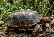 As marcas do tempo: como o jabuti supera os cem anos de vida e registra décadas de história em seu casco
