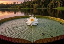 Como a lenda da vitória-régia une a mitologia indígena com a surpreendente biologia da maior planta aquática do mundo