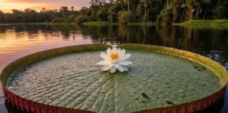 Como a lenda da vitória-régia une a mitologia indígena com a surpreendente biologia da maior planta aquática do mundo