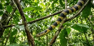 Velocidade de escalada da caninana permite capturar aves e ovos nos ninhos do dossel com agilidade que surpreende observadores
