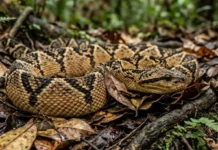 Como a extrema sensibilidade da surucucu-de-fogo ao desmatamento ameaça a maior serpente peçonhenta das florestas densas