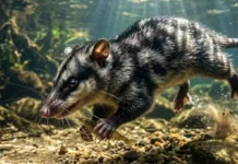 Como um raro marsupial aquático que usa bigodes sensoriais consegue caçar debaixo d'água na Amazônia