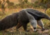 Tamanduá-bandeira é o mamífero mais desdentado do Brasil e usa garras para destruir cupinzeiros e enfrentar predadores
