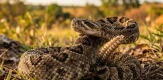 Maior serpente peçonhenta do Brasil avisa antes de atacar com vibração de guizo invisível ao olho humano